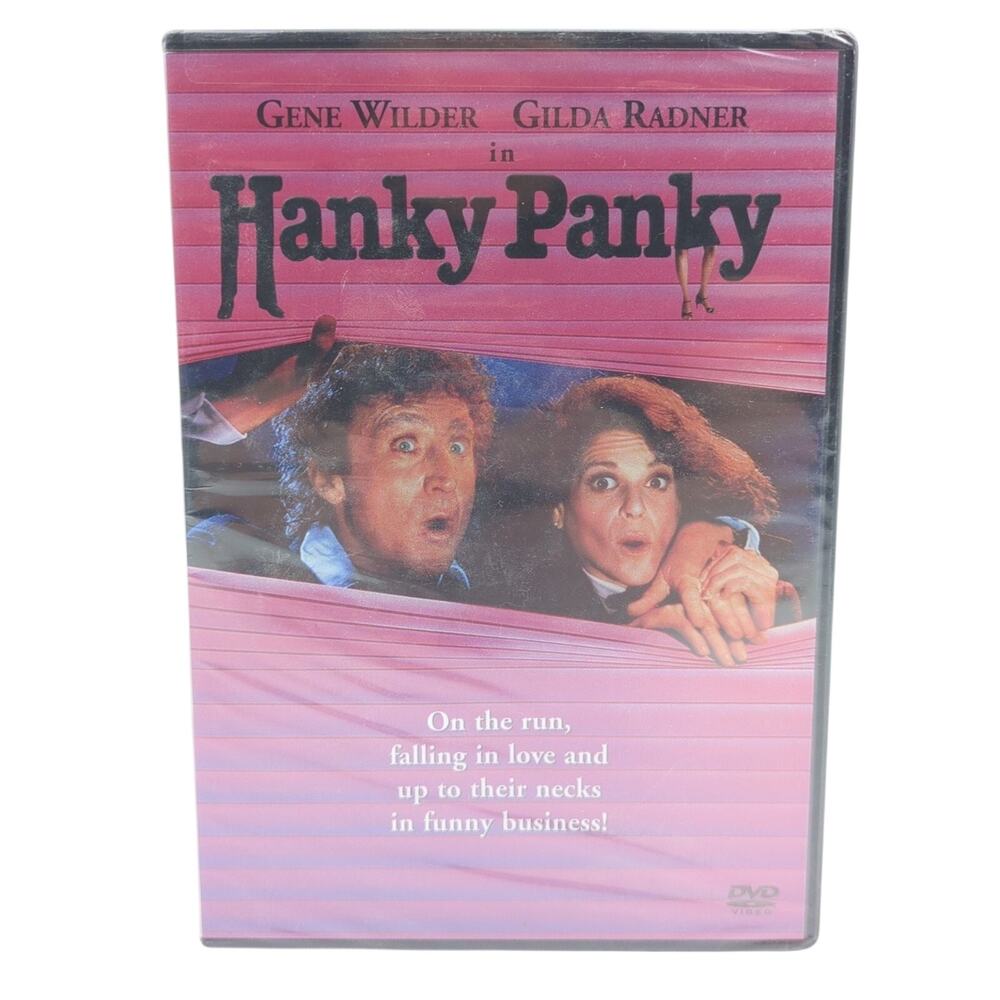 Hanky Panky DVD 1982 Gene Wilder Gilda Radner Sidney Poitier Widescreen Full New
